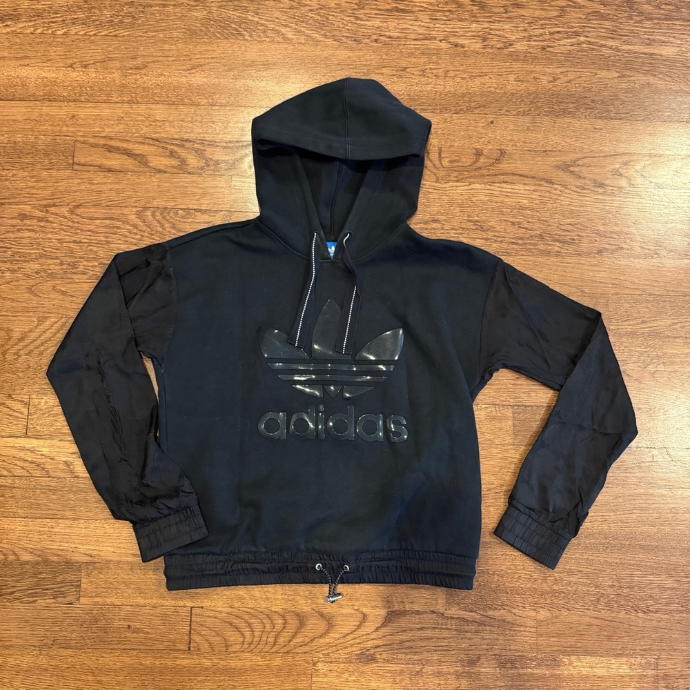 Adidas Black Pullover Hoodie